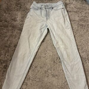 Old Navy Straight Light Wash Jeans Size 0